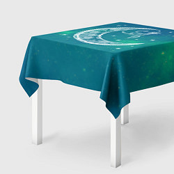 Скатерть для стола Луна, цвет: 3D-принт — фото 2