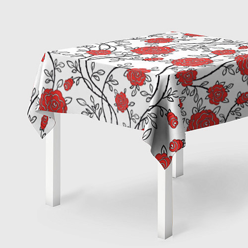 Скатерть для стола Сад из Роз / 3D-принт – фото 2