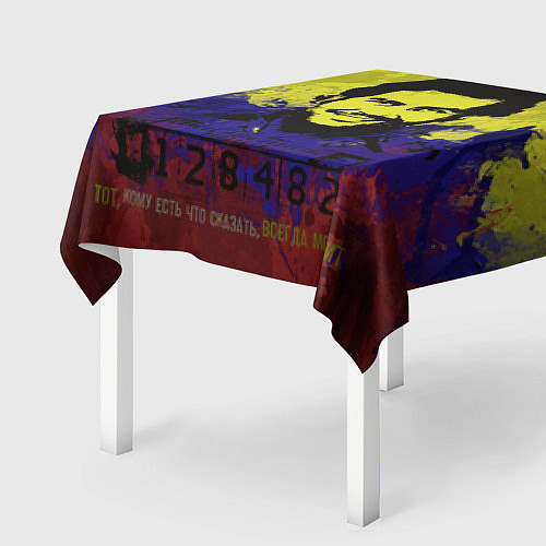 Скатерть для стола Пабло Эскобар / 3D-принт – фото 2
