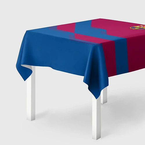 Скатерть для стола Barcelona FC: Blue style / 3D-принт – фото 2