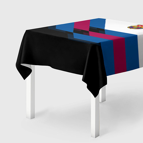 Скатерть для стола Barcelona FC: Black style / 3D-принт – фото 2