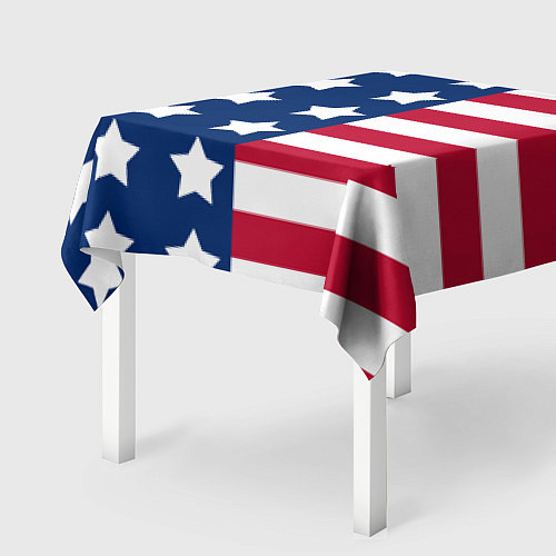 Скатерть для стола USA Flag / 3D-принт – фото 2