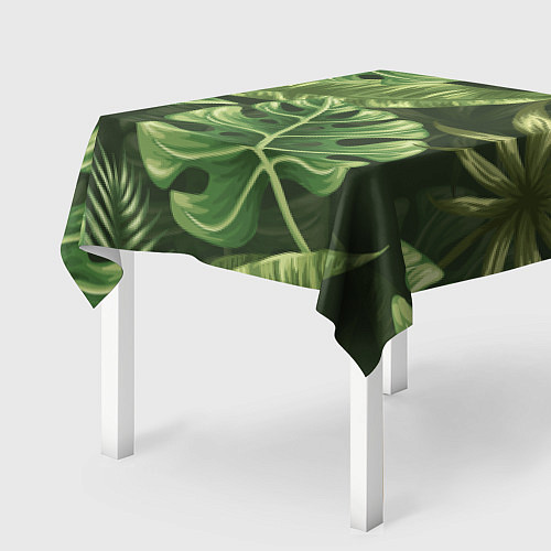 Скатерть для стола Доисторический лес / 3D-принт – фото 2