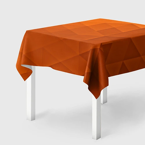 Скатерть для стола Orange abstraction / 3D-принт – фото 2