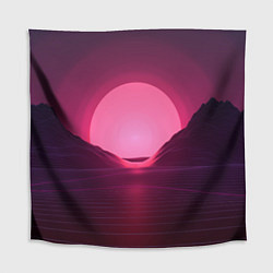 Скатерть для стола Cyber Sun, цвет: 3D-принт