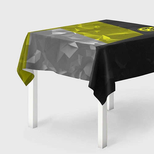 Скатерть для стола BVB FC: Dark polygons / 3D-принт – фото 2
