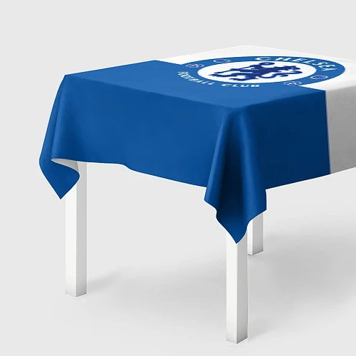 Скатерть для стола Chelsea FC: Duo Color / 3D-принт – фото 2