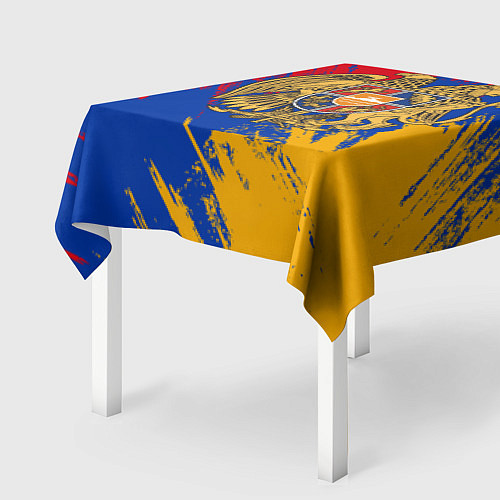Скатерть для стола Герб и флаг Армении / 3D-принт – фото 2