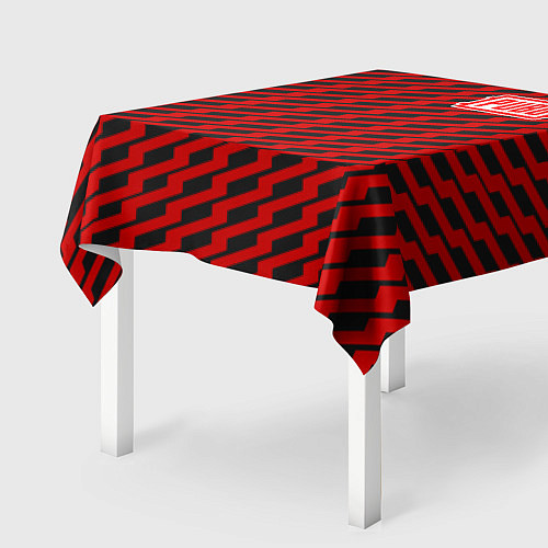 Скатерть для стола PUBG: Red Line / 3D-принт – фото 2