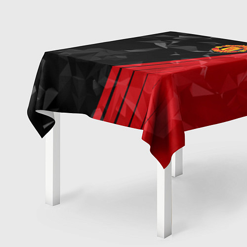 Скатерть для стола FC Manchester United: Abstract / 3D-принт – фото 2