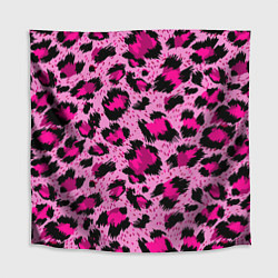 Скатерть для стола Розовый леопард, цвет: 3D-принт