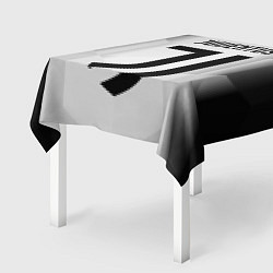 Скатерть для стола FC Juventus: Silver Original, цвет: 3D-принт — фото 2