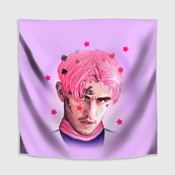 Скатерть для стола Lil Peep: Pink Edition, цвет: 3D-принт