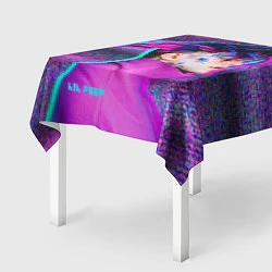 Скатерть для стола Lil Peep: Glitch, цвет: 3D-принт — фото 2