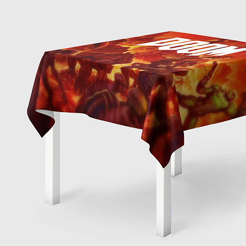 Скатерть для стола DOOM: Hellfire / 3D-принт – фото 2