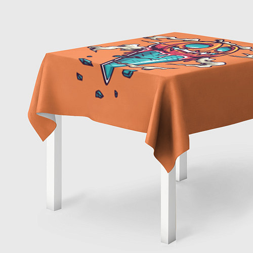 Скатерть для стола Тыквенное мороженое / 3D-принт – фото 2