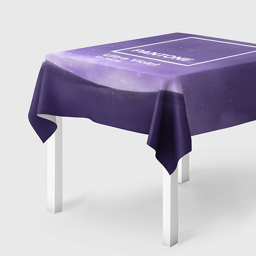 Скатерть для стола Pantone: Ultra Violet Space / 3D-принт – фото 2