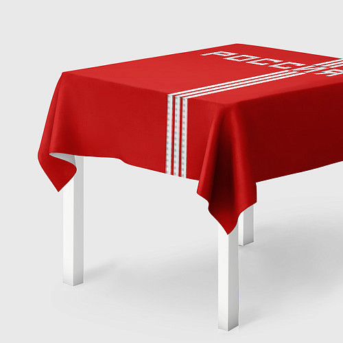 Скатерть для стола Россия: Красная машина / 3D-принт – фото 2
