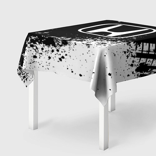 Скатерть для стола Honda: Black Spray / 3D-принт – фото 2
