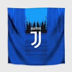 Скатерть для стола FC Juventus: Blue Abstract, цвет: 3D-принт