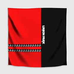 Скатерть для стола Linkin Park: Red & Black, цвет: 3D-принт