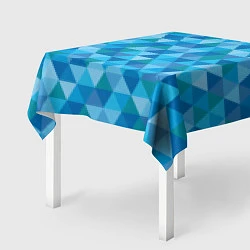 Скатерть для стола Hipster Blue, цвет: 3D-принт — фото 2