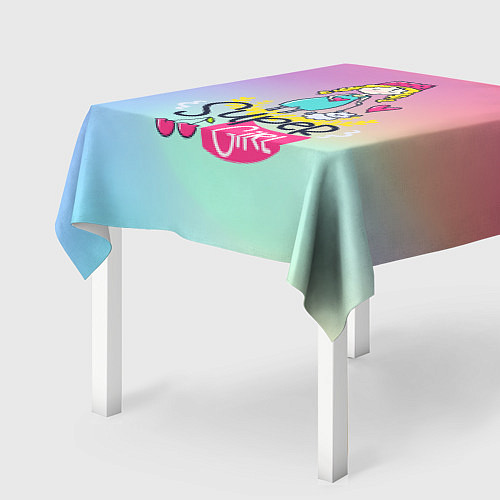Скатерть для стола SUPER GIRL / 3D-принт – фото 2