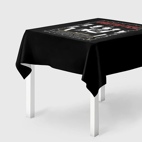 Скатерть для стола Сектор Газа: Желаю вам кайфа / 3D-принт – фото 2