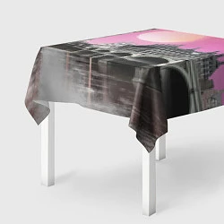 Скатерть для стола Закат в Великобритании, цвет: 3D-принт — фото 2