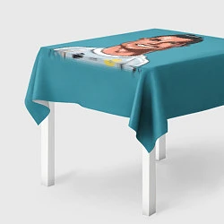 Скатерть для стола КариРоналдо, цвет: 3D-принт — фото 2
