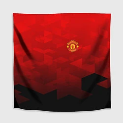 Скатерть для стола FC Man UTD: Red Poly, цвет: 3D-принт