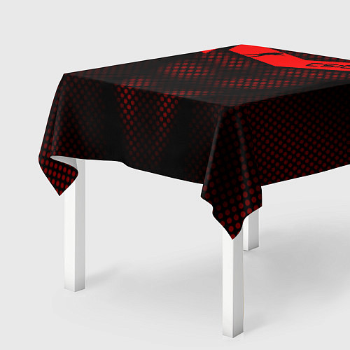 Скатерть для стола CS:GO Red Carbon / 3D-принт – фото 2