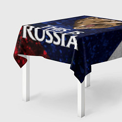 Скатерть для стола Russia: Roaring Bear, цвет: 3D-принт — фото 2