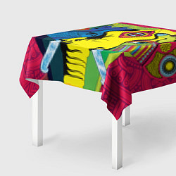 Скатерть для стола Индийский слон, цвет: 3D-принт — фото 2