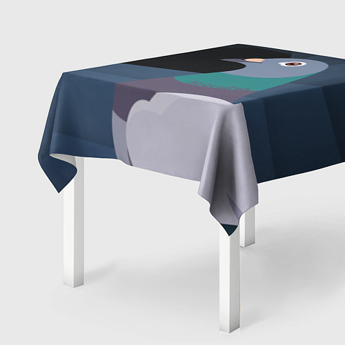 Скатерть для стола Голубь Наташа / 3D-принт – фото 2
