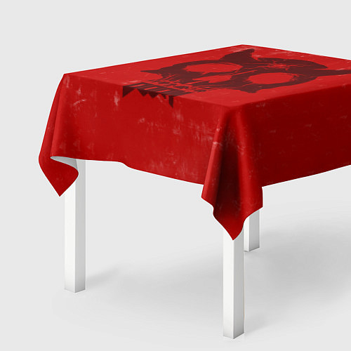 Скатерть для стола DOOM: Devil Skull / 3D-принт – фото 2