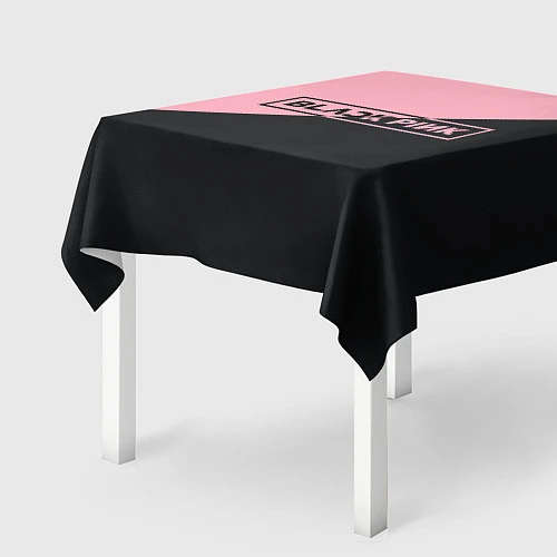 Скатерть для стола Black Pink / 3D-принт – фото 2