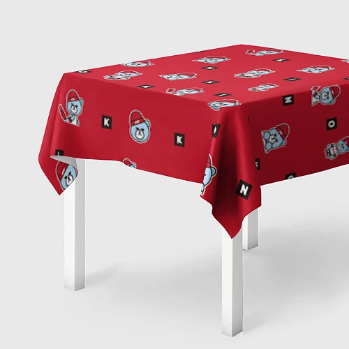 Скатерть для стола IKON Bears / 3D-принт – фото 2