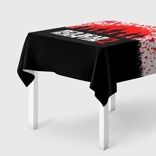 Скатерть для стола RDR 2: Red Blood / 3D-принт – фото 2