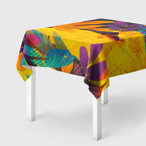 Скатерть для стола Солнечные тропики / 3D-принт – фото 2