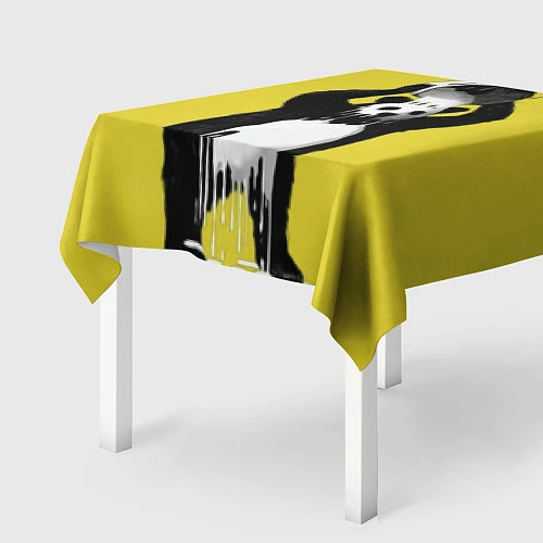Скатерть для стола Панда-маляр / 3D-принт – фото 2
