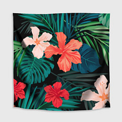 Скатерть для стола Тропический мотив, цвет: 3D-принт