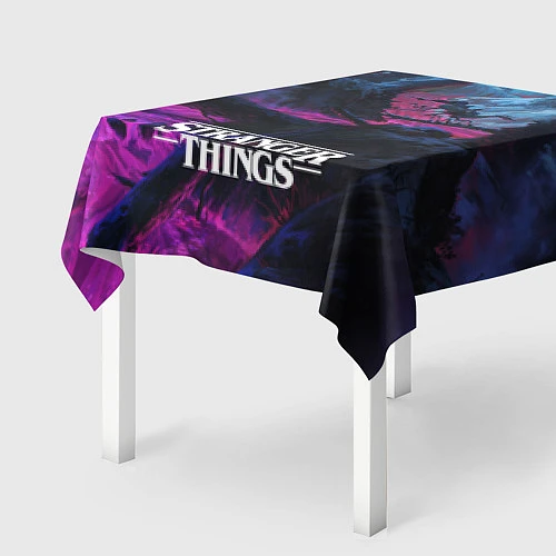 Скатерть для стола Stranger Things: Wild Wood / 3D-принт – фото 2