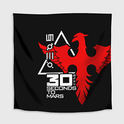 Скатерть для стола 30 Seconds to Mars, цвет: 3D-принт