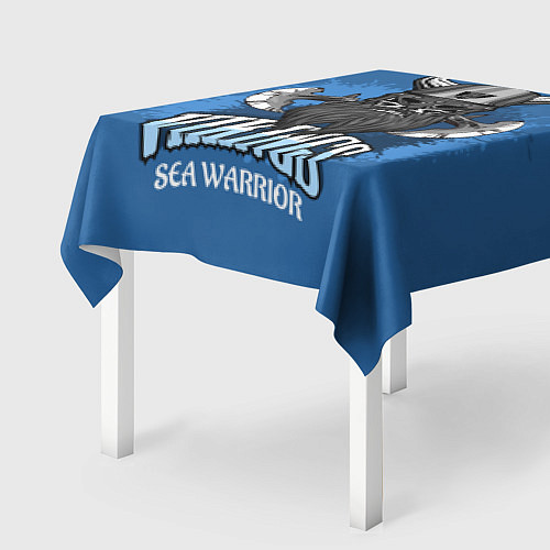 Скатерть для стола Viking: Sea Warrior / 3D-принт – фото 2