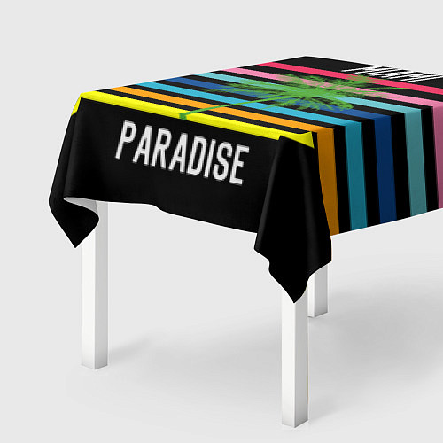 Скатерть для стола Miami Paradise / 3D-принт – фото 2