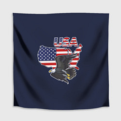Скатерть для стола USA - flag and eagle, цвет: 3D-принт