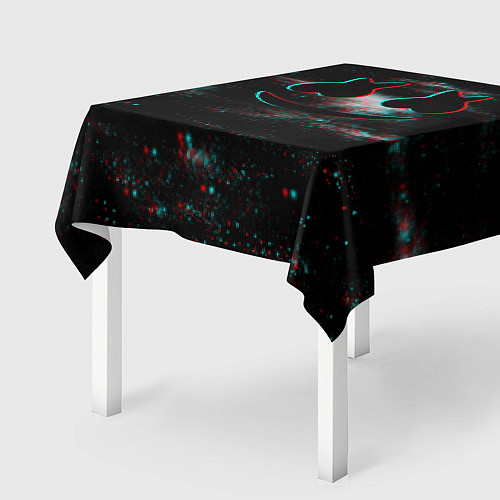 Скатерть для стола Marshmello: Glitch Space / 3D-принт – фото 2