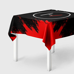 Скатерть для стола 21 Pilots: Black & Red, цвет: 3D-принт — фото 2
