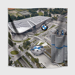 Скатерть для стола BMW city, цвет: 3D-принт